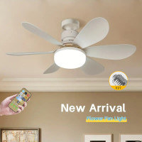 Model baru Kipas Langit-Langit dengan Lampu LED 20inci/E27 Fan Remote