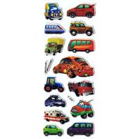 Sk485 Sticker Tempel Tempelan Hiasan Hias Reward Anak Embos Transport