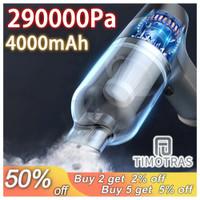 290000PA Car Vacuum Cleaner Wireless Handled Mini Powerful Cleaning