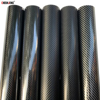 2D 3D 4D 5D 6D Carbon Fiber Vinyl Wrap Film Waterproof Car Stickers