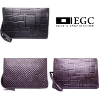 CLUTCH PRIA DAN WANITA BAHAN KULIT MOTIF / CLUTCH KULIT BERMOTIF /