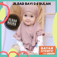 jilbab bayi 6 12 bulan perempuan  jilbab bayi newborn lucu 0 1 2 3 4