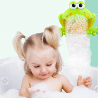 Crab Bubble Soap Machine Baby Bath Electric With Music Toys Kids