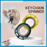 (Bag2) Keychain Spinner Gantungan Kunci Fidget Putar Mainan Ganci