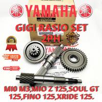 GIGI RASIO YAMAHA MIO M3 2PH GIGI GARDAN MIO M3 ,GEAR RASIO MIO Z125