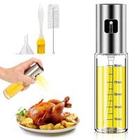 Portable Sprayer Bottle Olive Sprayer Mister, Vinegar Sprayer Dispenser BBQ, Salad, Baking, Roasting, Grilling