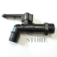 Kran Air Tembok Sinlog 1/2"(inch) / Keran Timah Kamar Mandi