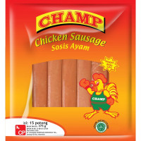 ukh CHAMP CHICKEN SAUSAGE 375GR / 15 PCS