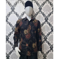Baju Batik KEMEJA Pria Katun Premium Sragen Super FOURING KATUN ||