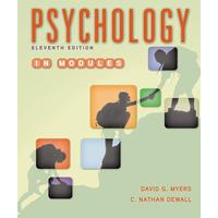 BukU Psychology in Modules 11th Eleventh Edition By David Myers