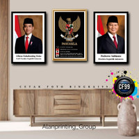 CF99 FOTO+BINGKAI PRESIDEN & WAKIL PRESIDEN 10R ads