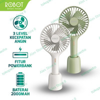 PPC Kipas Angin Robot RT-BFS1 RTBFS1 2000mAh USB Mini Fan Portable