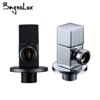 Brass Titanium g1/2 toilet flush Solid Brass Quarter Turn Polished
