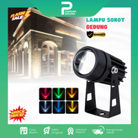 Lampu Sorot Dinding Taman Hias Garden Spotlight Waterproof 90-240V 5W