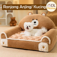 Terlaris Sofa Ranjang Tempat Tidur Anjing Kucing Lembut Lucu Pet Bed