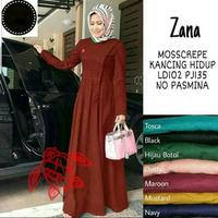 MAXI ZANA BAHAN MOSCREPE 6WARNA • AOW