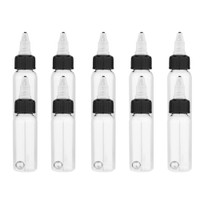 TERLARIS Murah 10pcs 30/60/100/250ml Recyclable Clear Tattoo