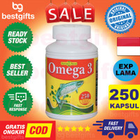 NATURE'S NATURES NATURE PRIDE OMEGA 3 FISH SALMON OIL DHA MINYAK IKAN