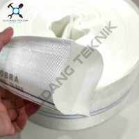 (5 Meter PUTIH CO) Selang Kain Irasi Air Pompa Sah 2" 3" 5 Meter 1