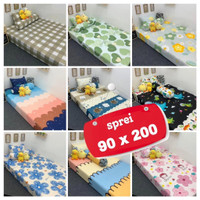 baru grosir_solo || SPREI HOMEMADE AESTHETIC DISPERSE UKURAN 90 X 200