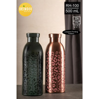 Orinoco Botol Minum Stainless Sus304 Motif Printing Leopard & Dio