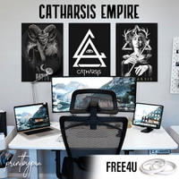 (Part 1) Poster nd CATHARSIS EMPIRE A3 A4 - llpaper Poster Dinding