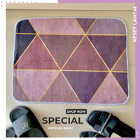 [KE] Keset Lantai Anti Slip / Keset Kamar Mandi Keset Serap Air /