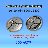 Kampas kopling senso mini 5800 5200 | clutch shoe chainsaw chain saw