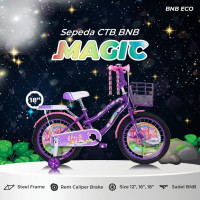 PROMO!! Sepeda anak perempuan BNB MAGIC, RAINBOW dan 12-16-18inc