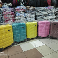 BARU koper pakaian 20 inch fiber murah random model