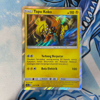 pokemon Indonesia tapu koko AS1a R original