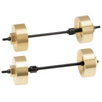 1 Set Poros Penggerak CVD Depan Belakang + As Roda Baja 6Mm Set Hub