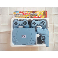 Ps1 Retro Classic Games 2 Stick + 1 Gun Pistol