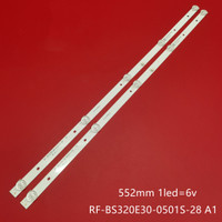 MT LED Backlight strip 5 lamps 6v for Hyindai LED32ES5004 Skywort