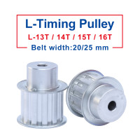 Pulley L-13T/14T/15T/16T Aluminum Material Pulley Wheel Process Hole