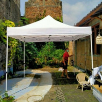 terbaru !!! tenda lipat premium import 12mm ukuran 3x3 ready