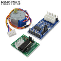 DC 5V 28BYJ48 Stepper Motor Lead 25cm Reduction Step Gear Stepper Motor 4 Phase 28byj48 for Arduino Diy Kit ULN2003 Driver Board