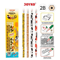(ISI 12 PCS) JOYKO ANIMAL P-101 PENSIL ANAK SEKOLAH
