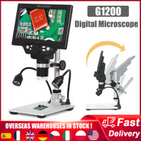 G1200 Digital Microscope 12MP 1-1200X Continuous Amplificati
