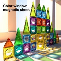 New Marble Race Magnetic Magnetic Construction Designer Se