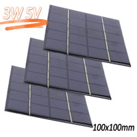 Solar Panel 3W 5V Micro Solar Board Portable Fast Charger DIY Solar