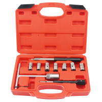 Grosir 5/7/10/17PC Four sets Diesel Injector Seat Cutter Cleaner Tool