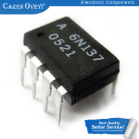 Murah 10pcs/lot 6N137 DIP8 DIP DIP-8 new and original IC In Stock