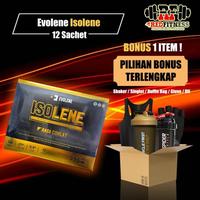 Evolene Isolene Whey Protein Isolate 396gr 12 Sachet  Box 396 gr -
