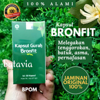 Gurah Bronfit 50 Kapsul Naturafit Kapsul Gurah Batuk Murah