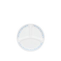 New Corelle 21cm Divided Dish Morning Blue 385-MB