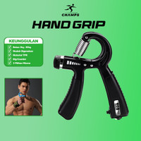 CHAMPS Olahraga Tangan Handgrip Adjustable Counter Alat Olahraga Set 5-60 KG Fitness CH-HG 2