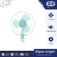 Kipas Angin Dinding - Wall Fan Maspion 14 Inch 14 Mwf-37 K / Mwf-37K