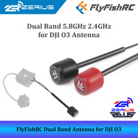 FlyFishRC Dual-Band 5.8GHz 2.4GHz UFL for DJI O3 Antenna