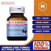 Blackmores Nails- Hair  Skin Biotin - 60 tablets MGBV74 Limited